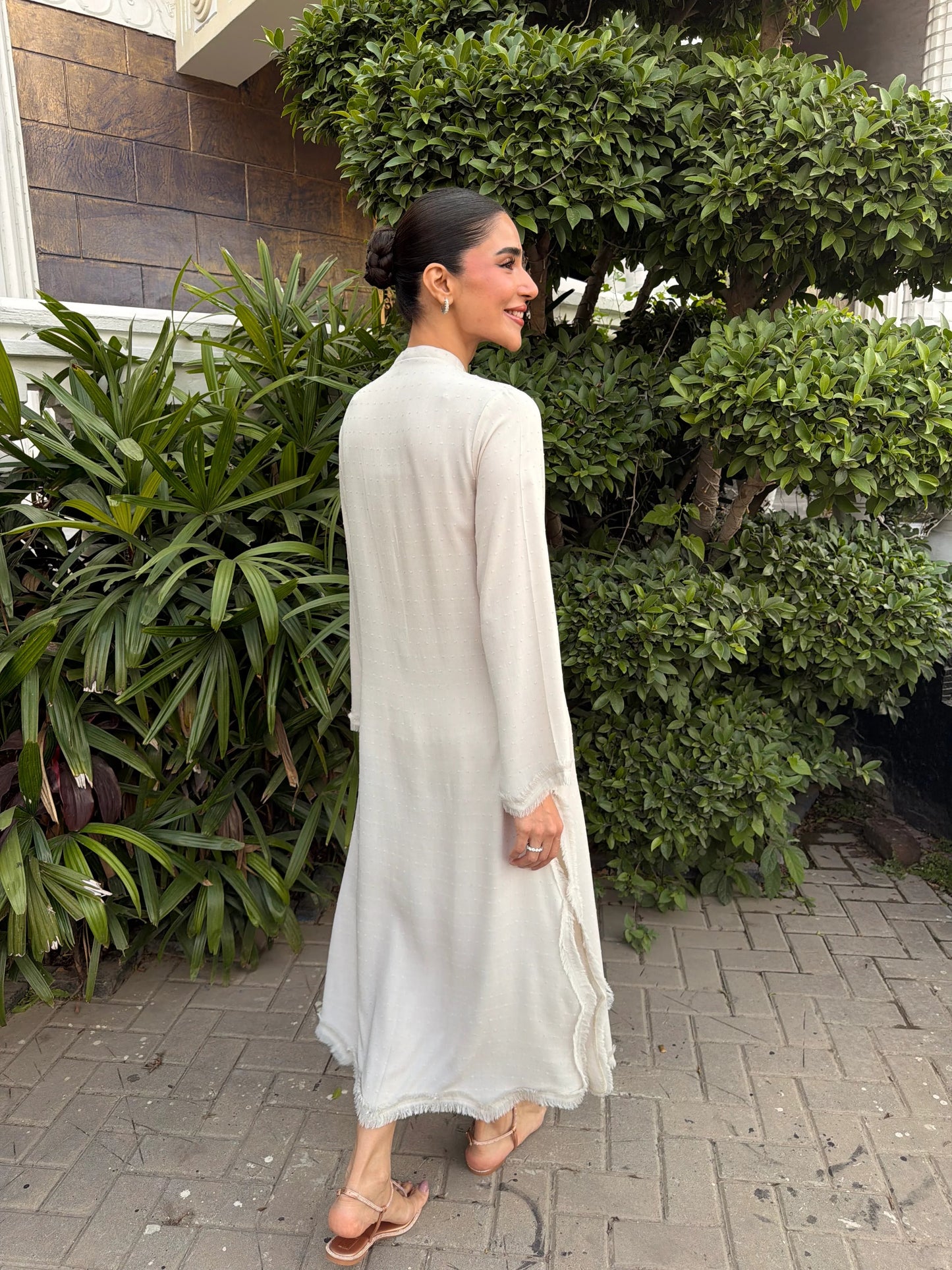 CLOUD SWISS VOILE SABLE | Sak Atelier