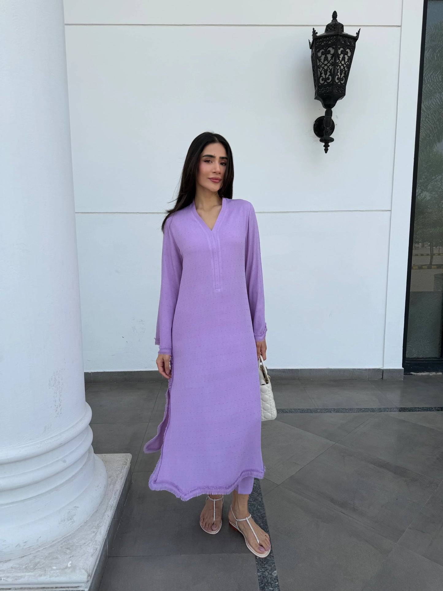 LILAC SWISS VOILE SABLE SET | Sak Atelier