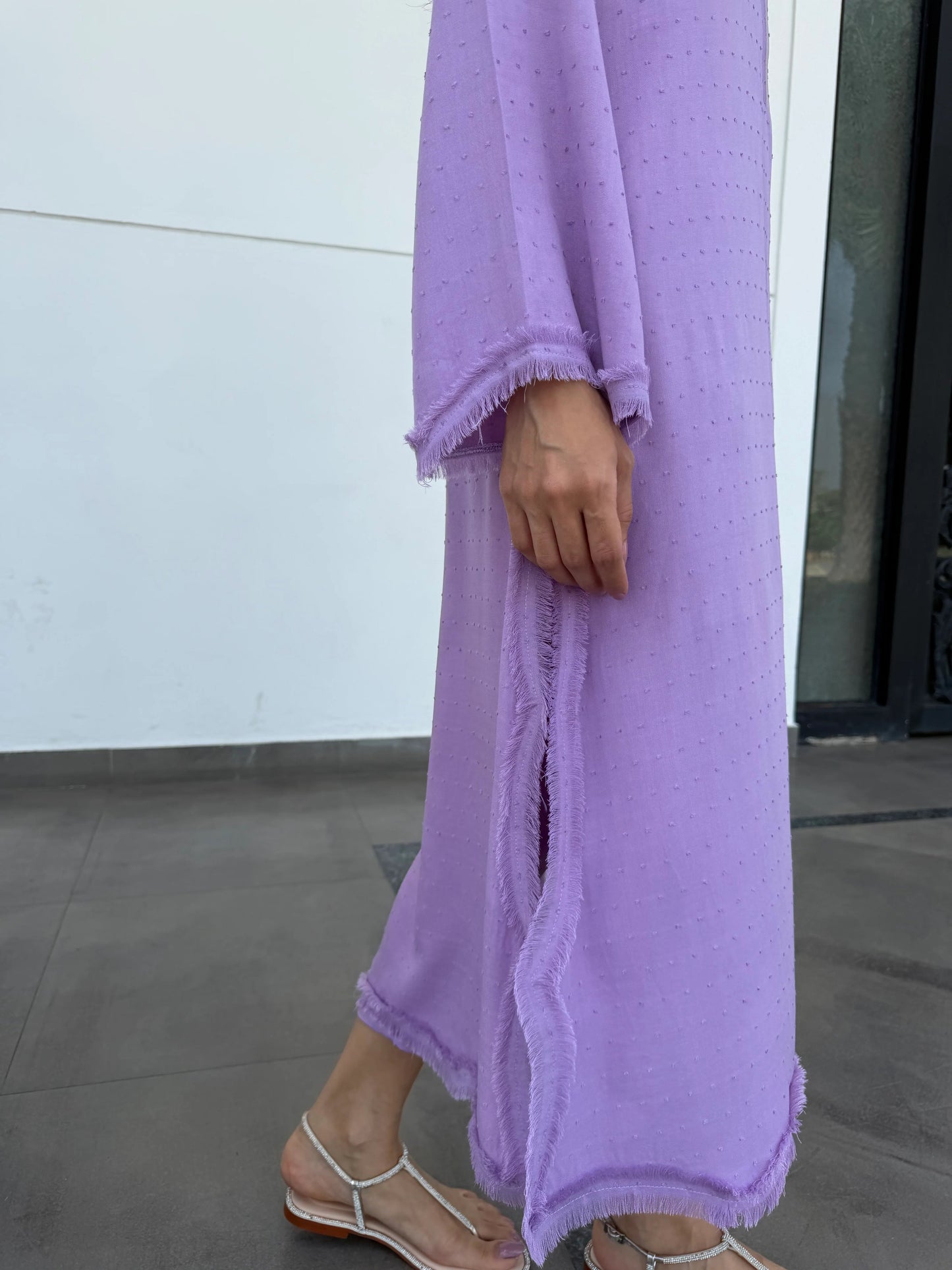 LILAC SWISS VOILE SABLE SET | Sak Atelier