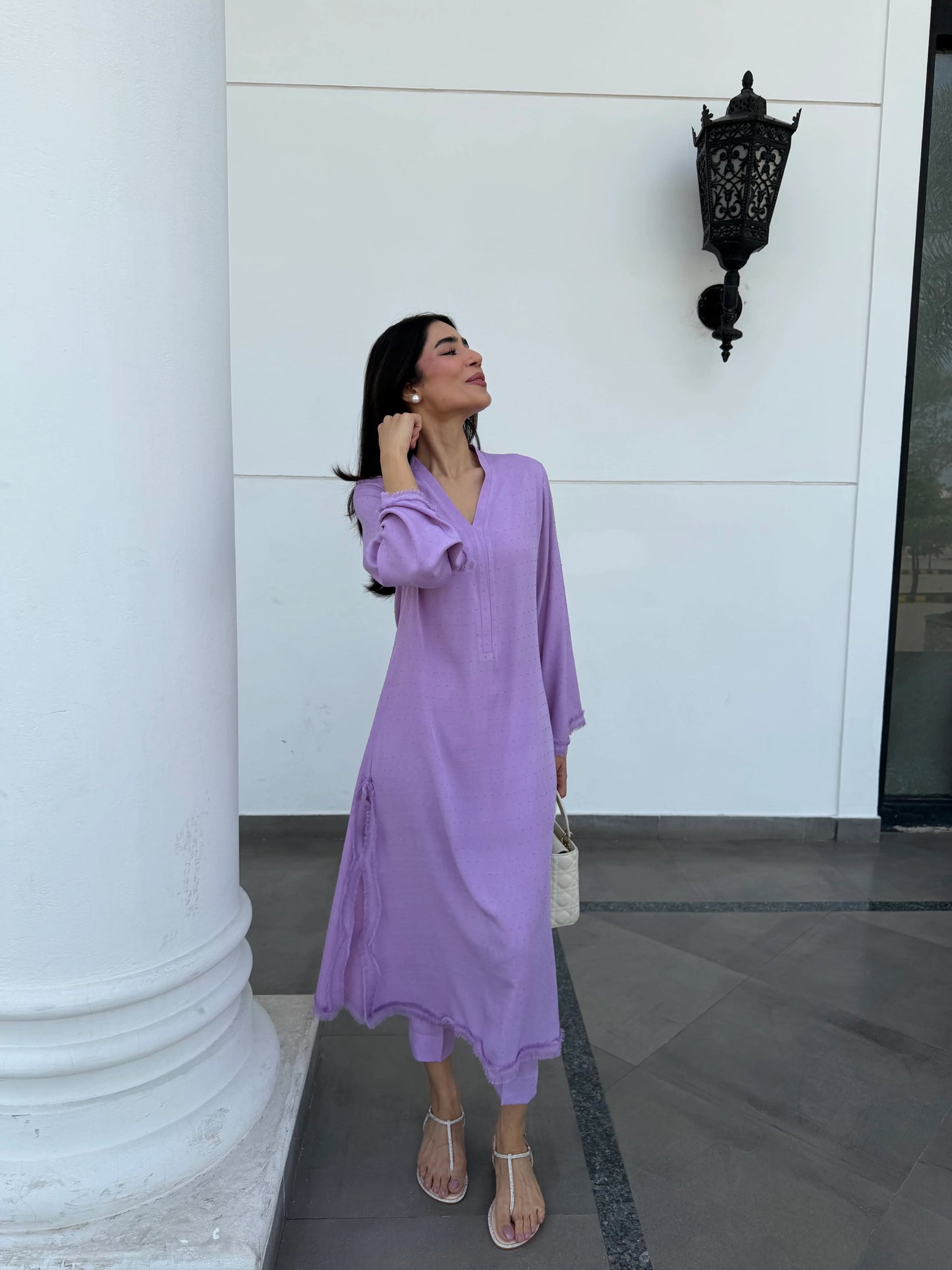 LILAC SWISS VOILE SABLE SET | Sak Atelier