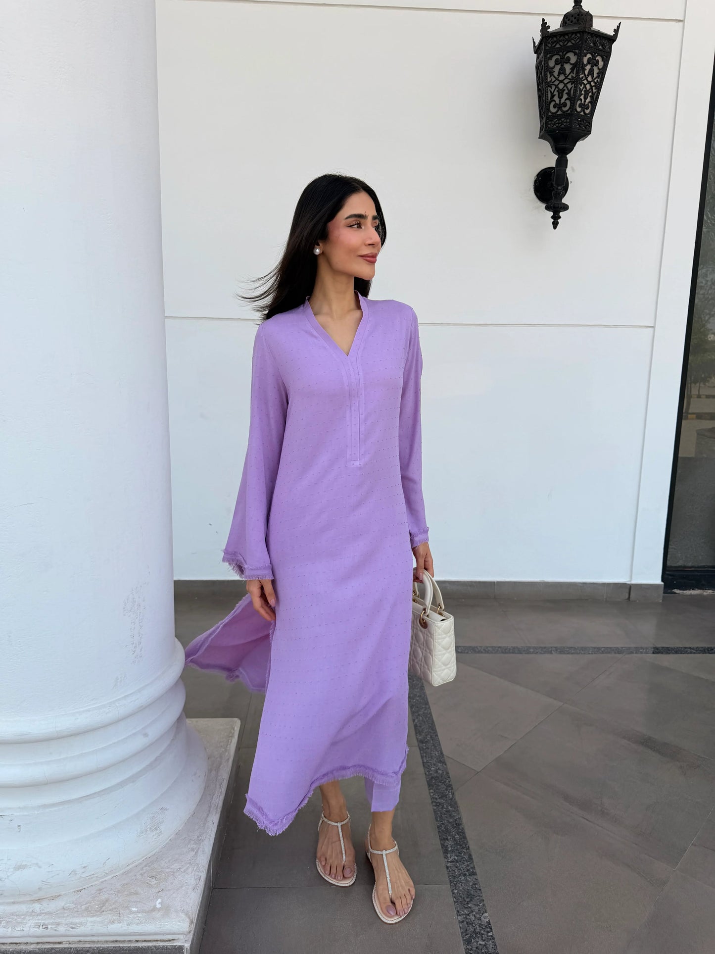 LILAC SWISS VOILE SABLE SET | Sak Atelier