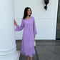 LILAC SWISS VOILE SABLE SET | Sak Atelier