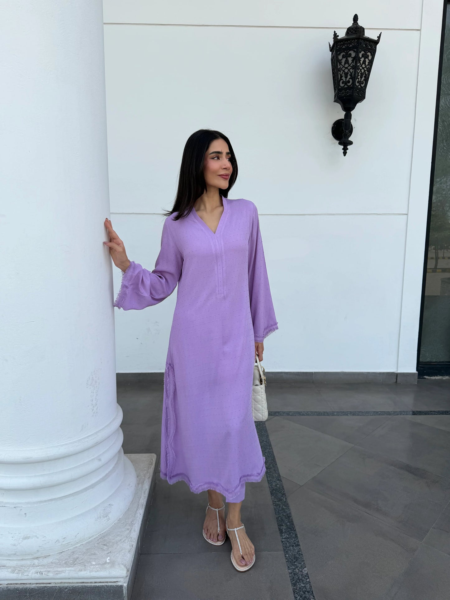 LILAC SWISS VOILE SABLE SET | Sak Atelier