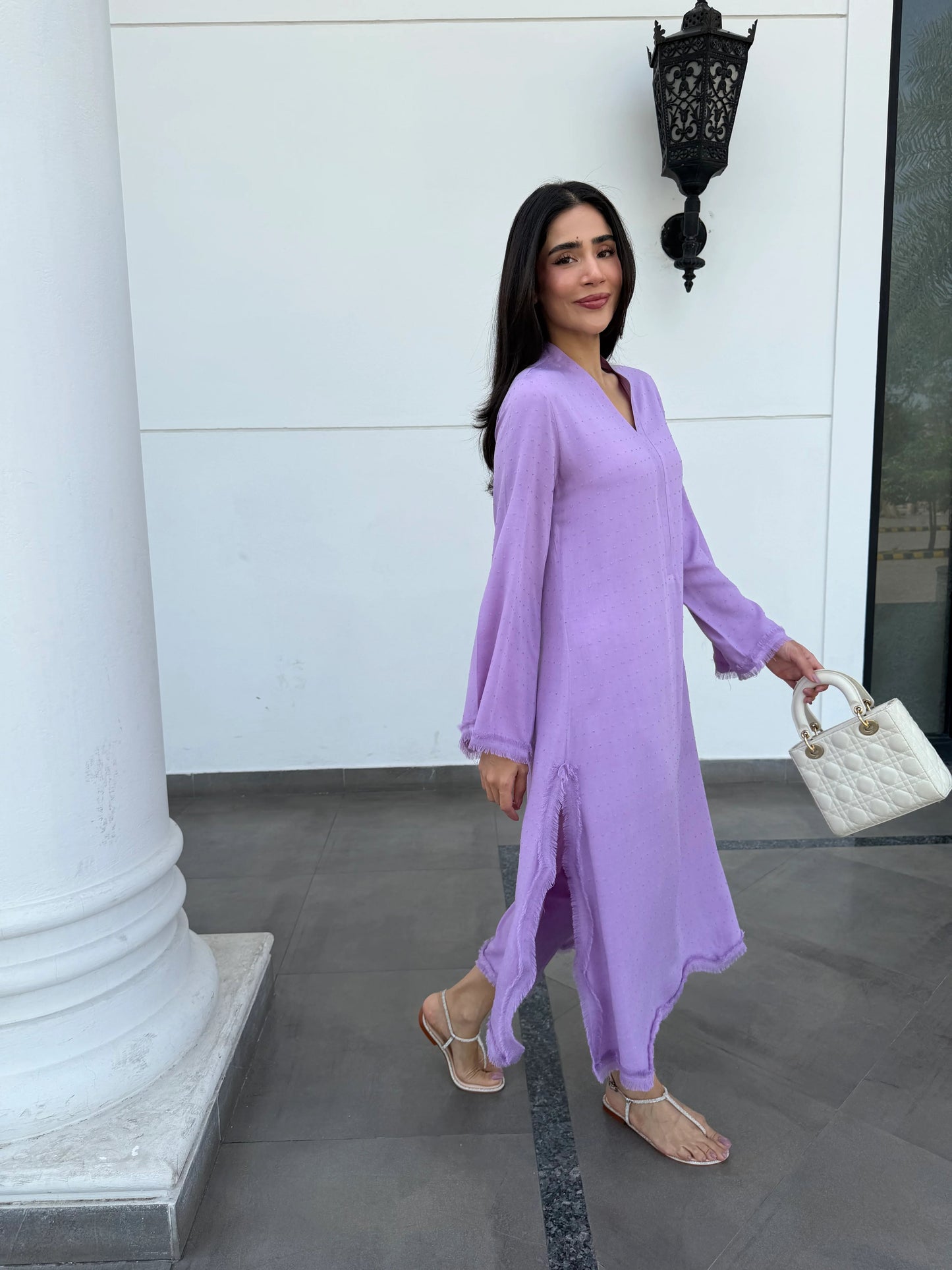 LILAC SWISS VOILE SABLE SET | Sak Atelier