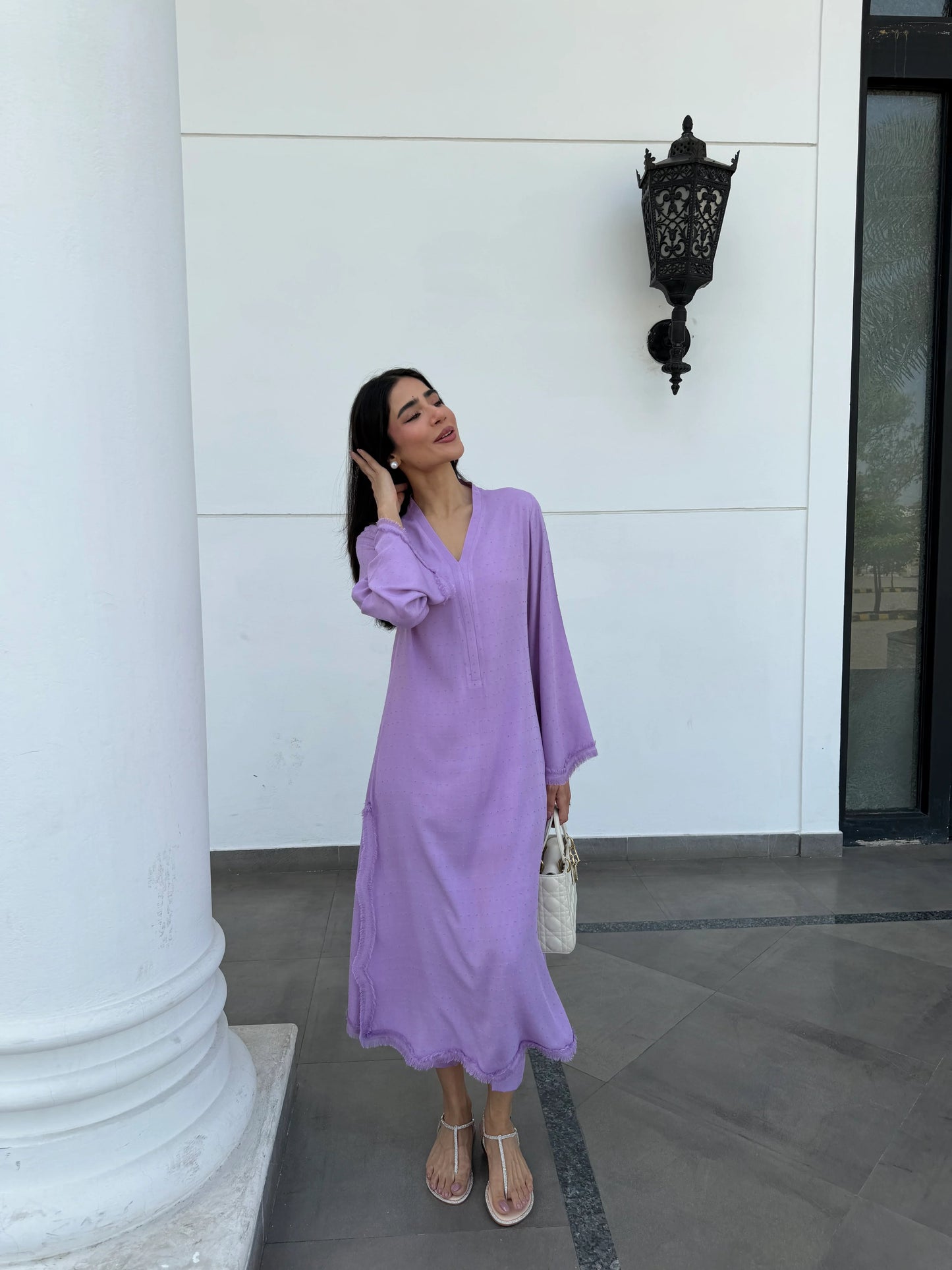 LILAC SWISS VOILE SABLE SET | Sak Atelier