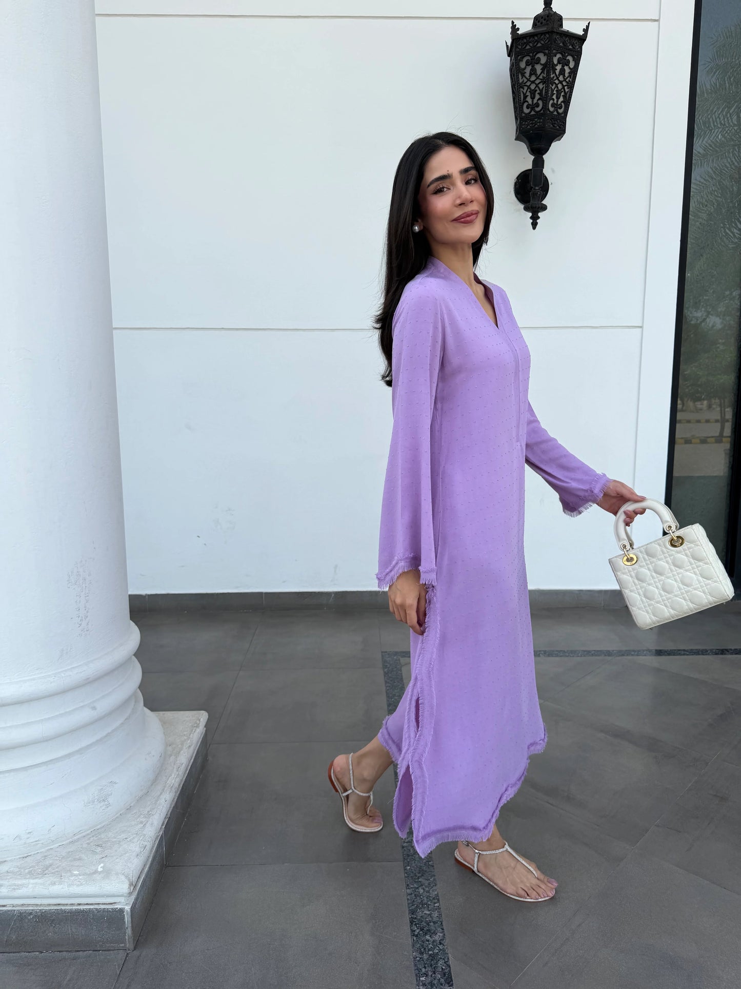 LILAC SWISS VOILE SABLE SET | Sak Atelier
