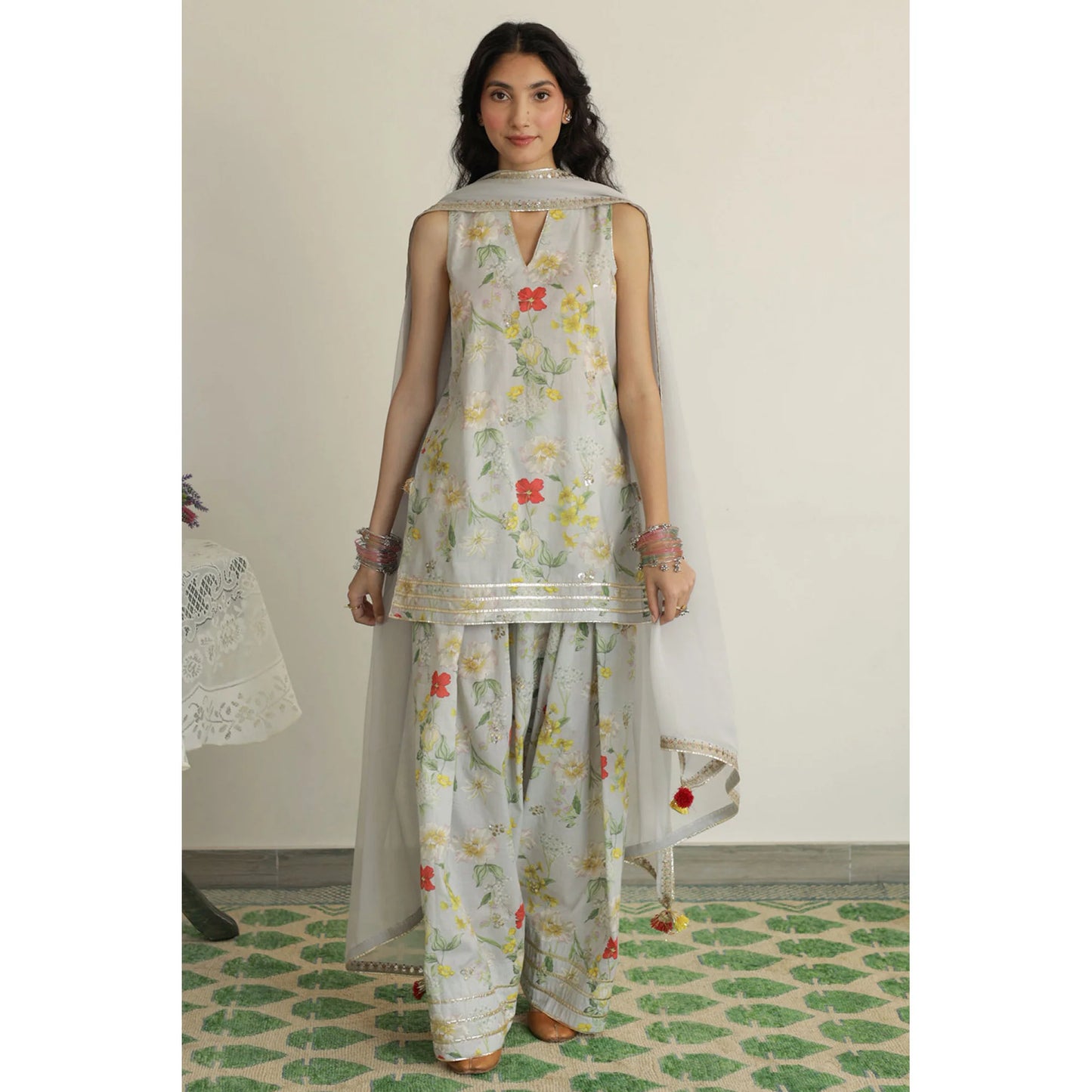 Aqua Printed Outfit | Summer' 26 | DYOT
