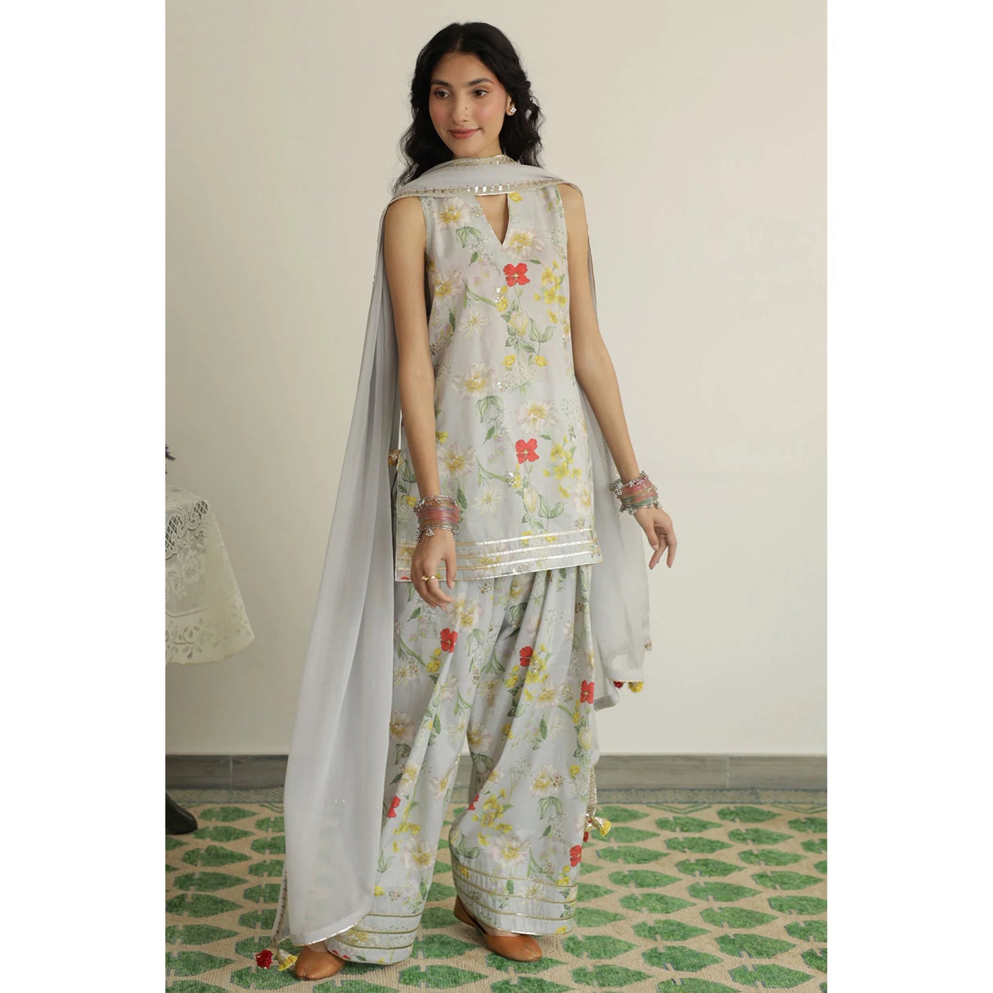 Aqua Printed Outfit | Summer' 26 | DYOT