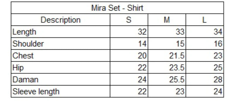 Mira Set | Nour | M by Mahira