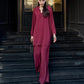 Burgundy Scallop Set | LIRA