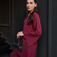 Burgundy Scallop Set | LIRA