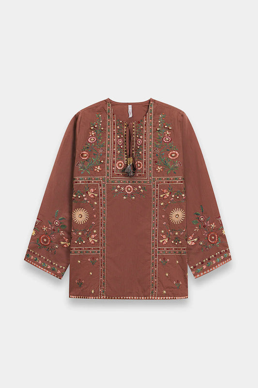 CHOCOLATE BROWN | E0723/119/804 | Boho Look Book | Ethnc