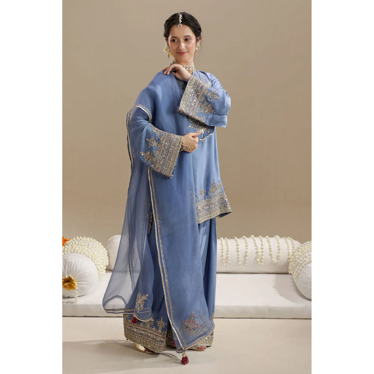 CORNFLOWER BLUE OUTFIT | CHAM CHAM’26 | DYOT