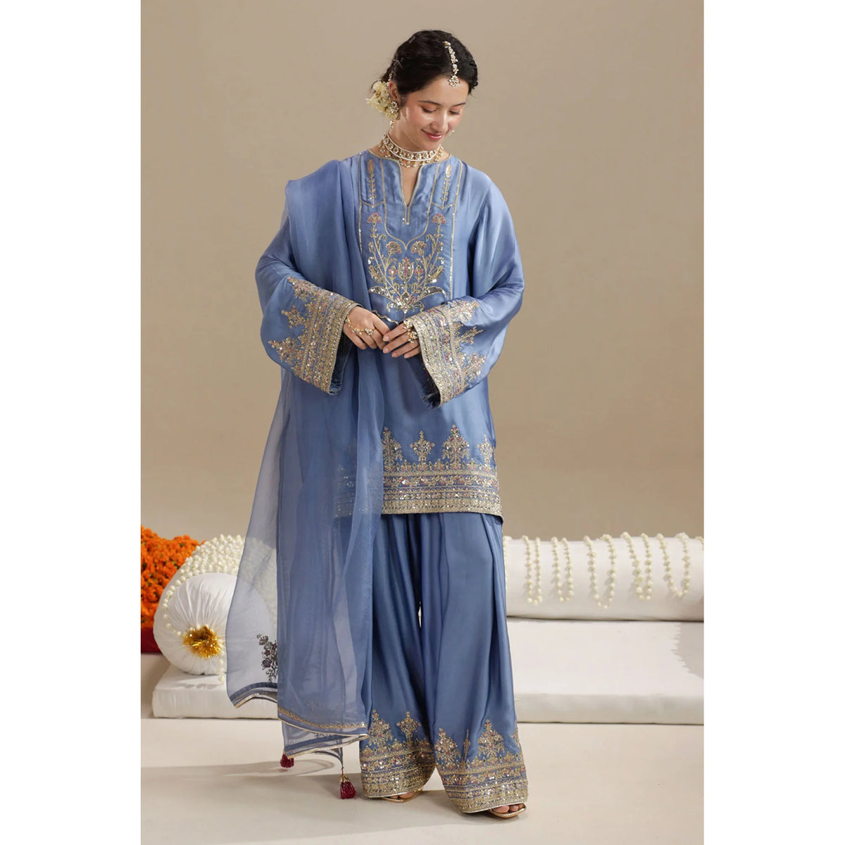 CORNFLOWER BLUE OUTFIT | CHAM CHAM’26 | DYOT