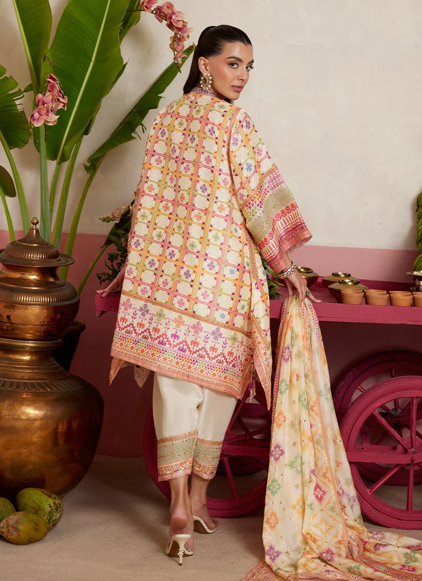 Kilo Ivory Shirt And Dupatta | MAYNA FESTIVE PRINTS '26 | FARAH TALIB AZIZ