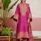 Adena Fuschia Shirt And Dupatta | MAYNA FESTIVE PRINTS '26 | FARAH TALIB AZIZ