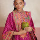 Adena Fuschia Shirt And Dupatta | MAYNA FESTIVE PRINTS '26 | FARAH TALIB AZIZ