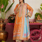 Jenna Tangerine Shirt And Dupatta | MAYNA FESTIVE PRINTS '26 | FARAH TALIB AZIZ