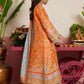 Jenna Tangerine Shirt And Dupatta | MAYNA FESTIVE PRINTS '26 | FARAH TALIB AZIZ