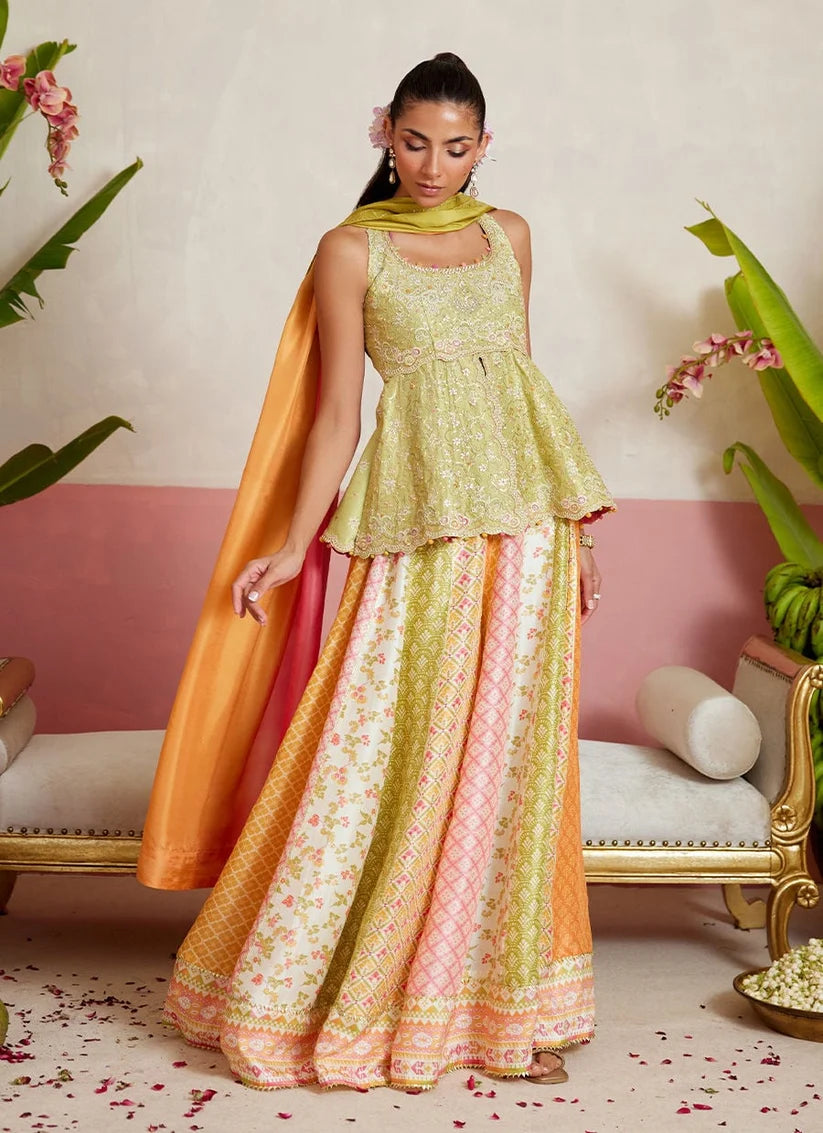 Tayla Shirt, Dupatta And Dhaka Pants | MAYNA FESTIVE PRINTS '26 | FARAH TALIB AZIZ