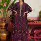 Analisa Black kaftan | MAYNA FESTIVE PRINTS '26 | FARAH TALIB AZIZ