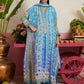 Elaria Sky Blue kaftan | MAYNA FESTIVE PRINTS '26 | FARAH TALIB AZIZ