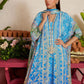 Elaria Sky Blue kaftan | MAYNA FESTIVE PRINTS '26 | FARAH TALIB AZIZ