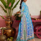 Elaria Sky Blue kaftan | MAYNA FESTIVE PRINTS '26 | FARAH TALIB AZIZ