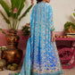 Elaria Sky Blue kaftan | MAYNA FESTIVE PRINTS '26 | FARAH TALIB AZIZ