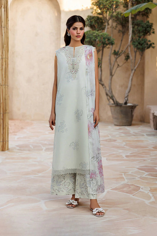 UE-676 Printed Lawn | Iznik