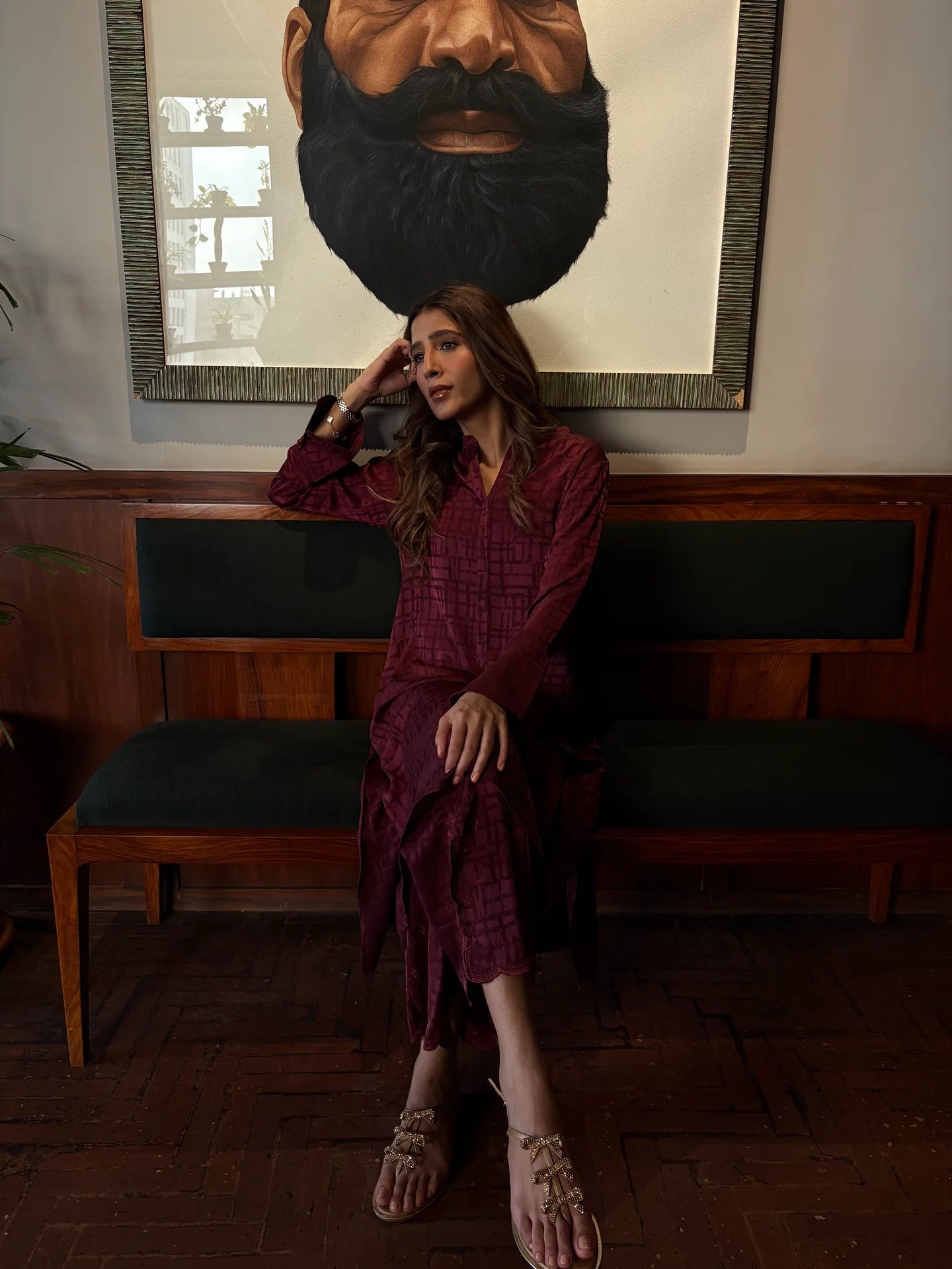 BURGUNDY BELIZE SET | SAK ATELIER