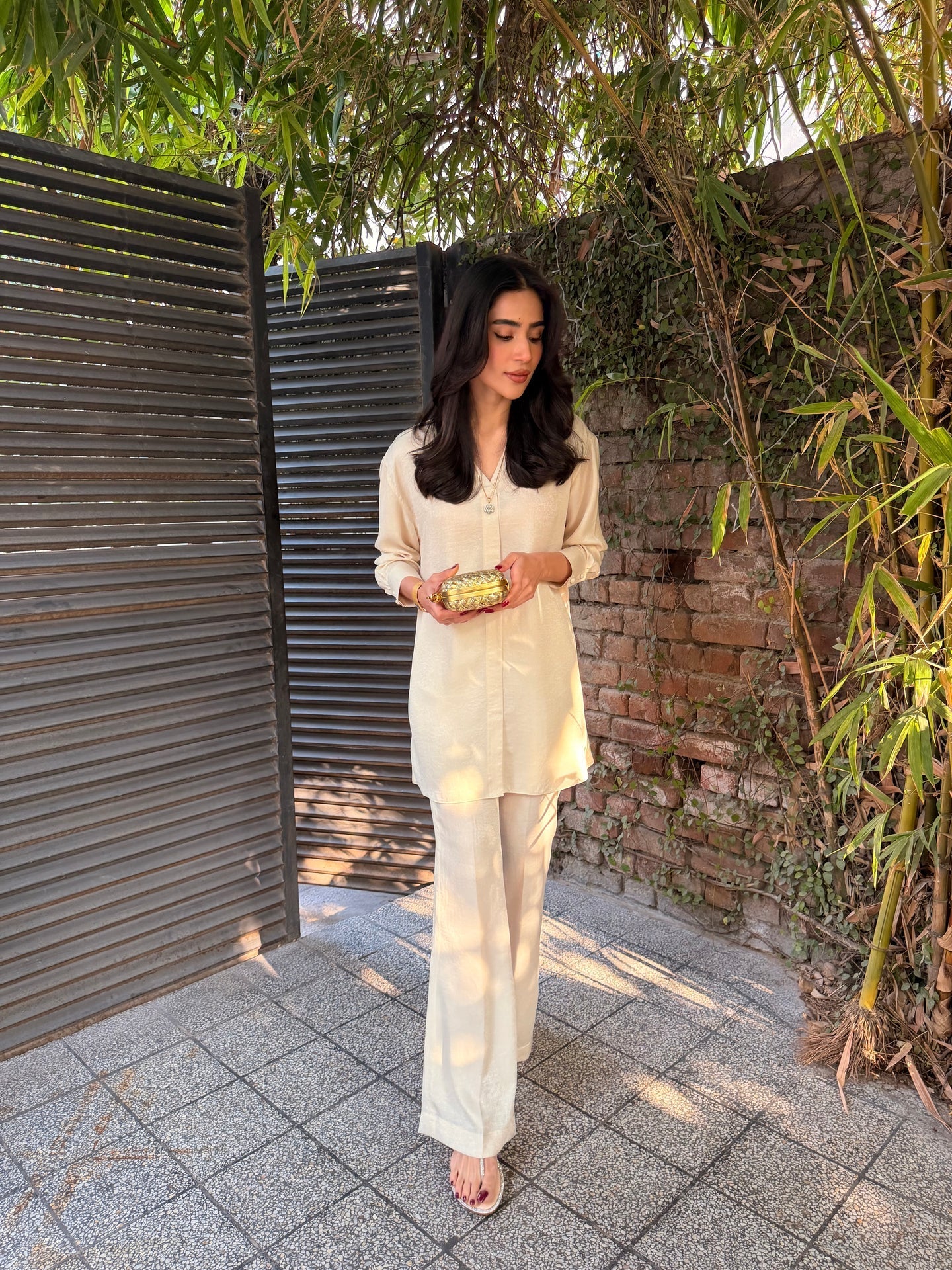 CREAM ELBA SET | SAK ATELIER