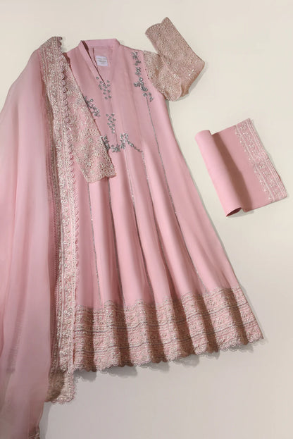 PINK BLUSH CUTWORK | AGHA NOOR