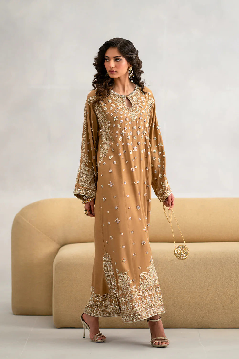 EMBROIDERED KAFTAN