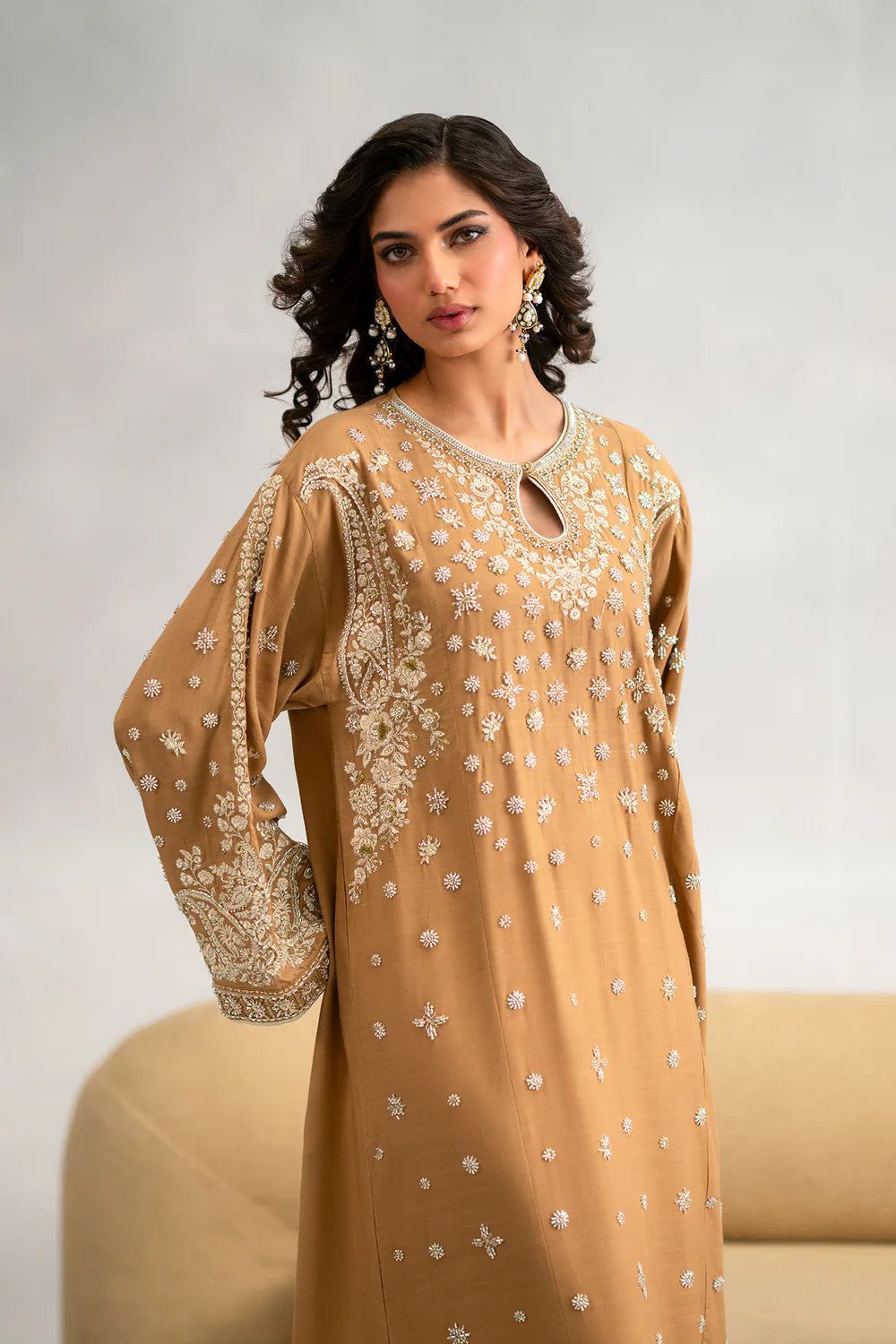 EMBROIDERED KAFTAN