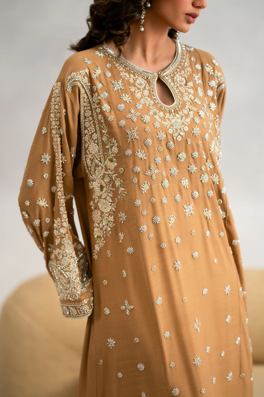 EMBROIDERED KAFTAN