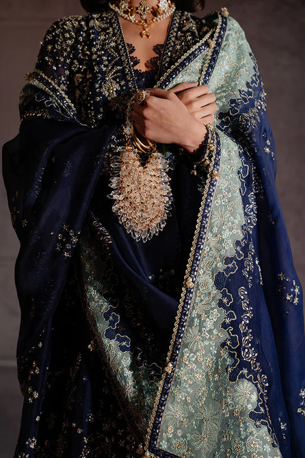 RISHAAL | FREESHIA WEDDING UNSTITCHED | SUFFUSE