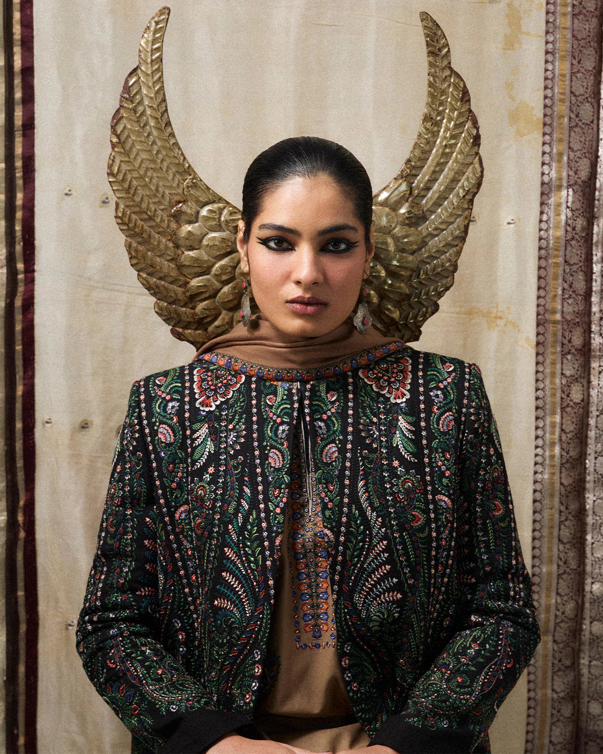 NAJMA SCARF | Khaddar Pret '26 | Jugnu Women
