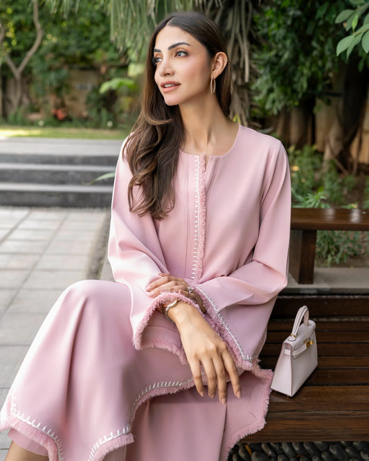 Share : Pink Embroided Thread Set  Availability: In Stock SKU: LS-0058