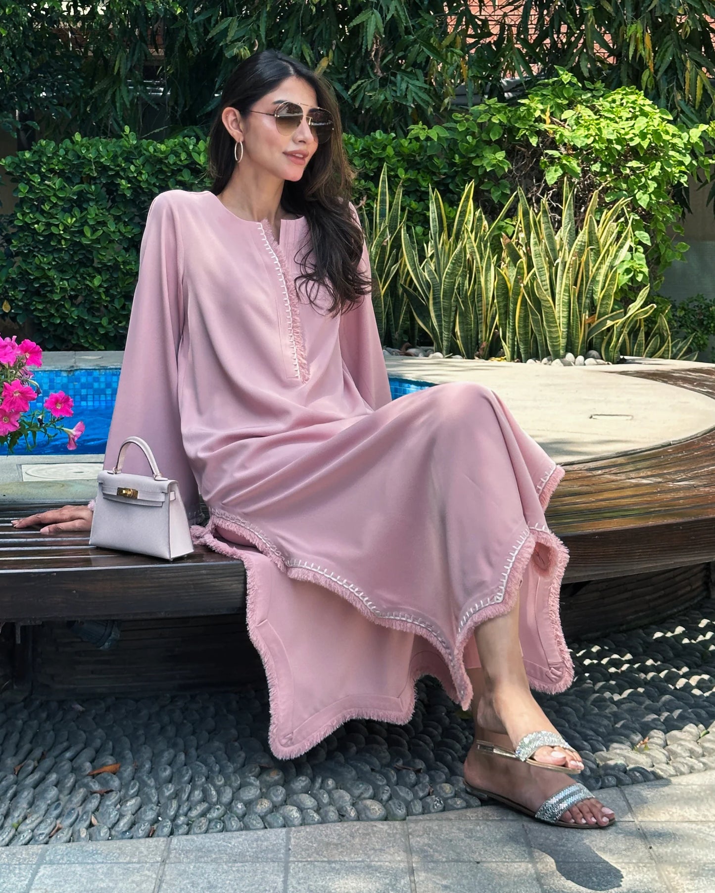 Share : Pink Embroided Thread Set  Availability: In Stock SKU: LS-0058