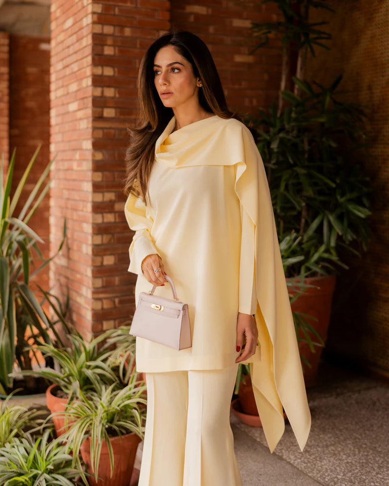 Butter Yellow Drape Set | LIRA
