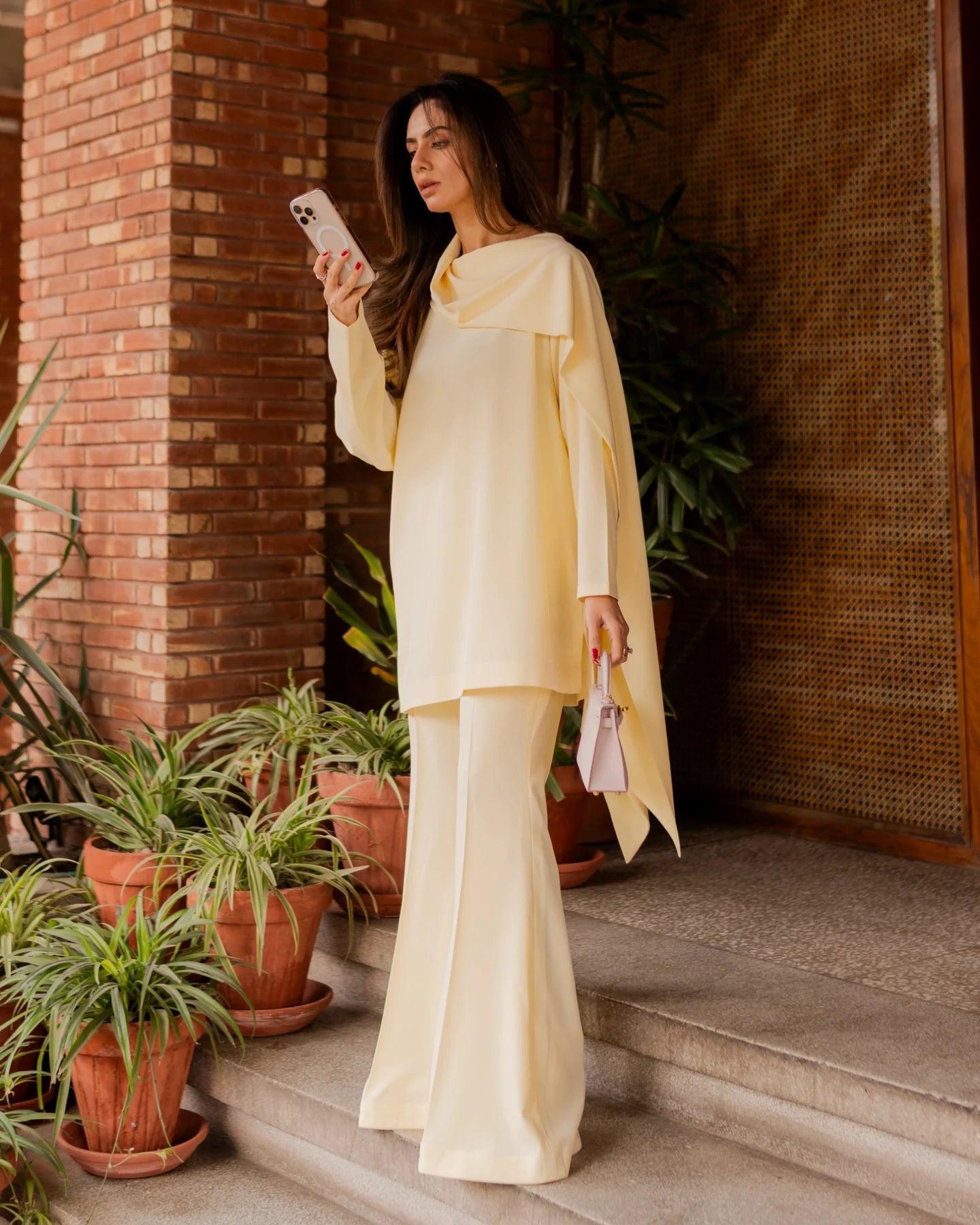 Butter Yellow Drape Set | LIRA