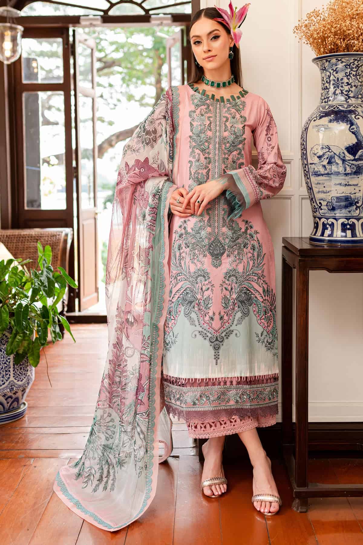 Jade Bliss Lawn | 24-BL-20410