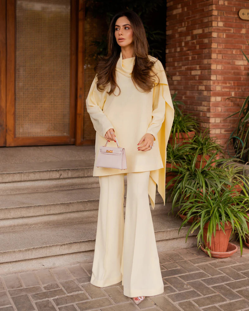 Butter Yellow Drape Set | LIRA