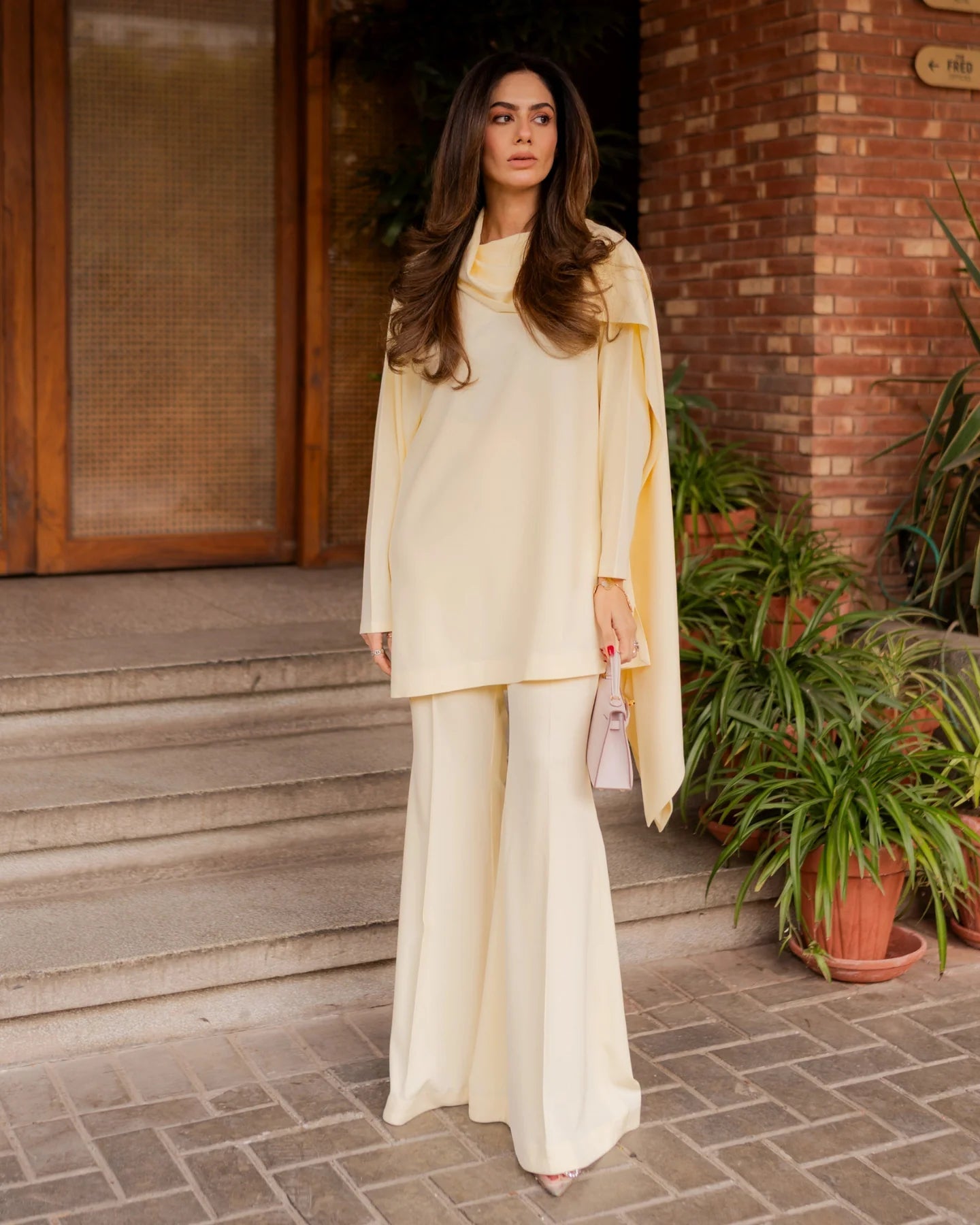 Butter Yellow Drape Set | LIRA