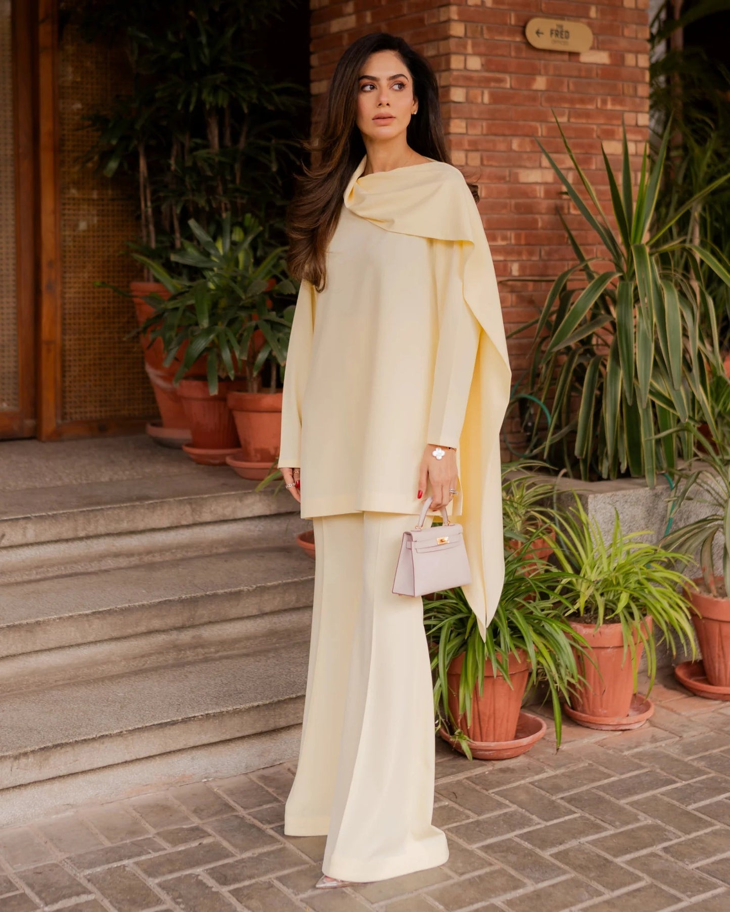 Butter Yellow Drape Set | LIRA
