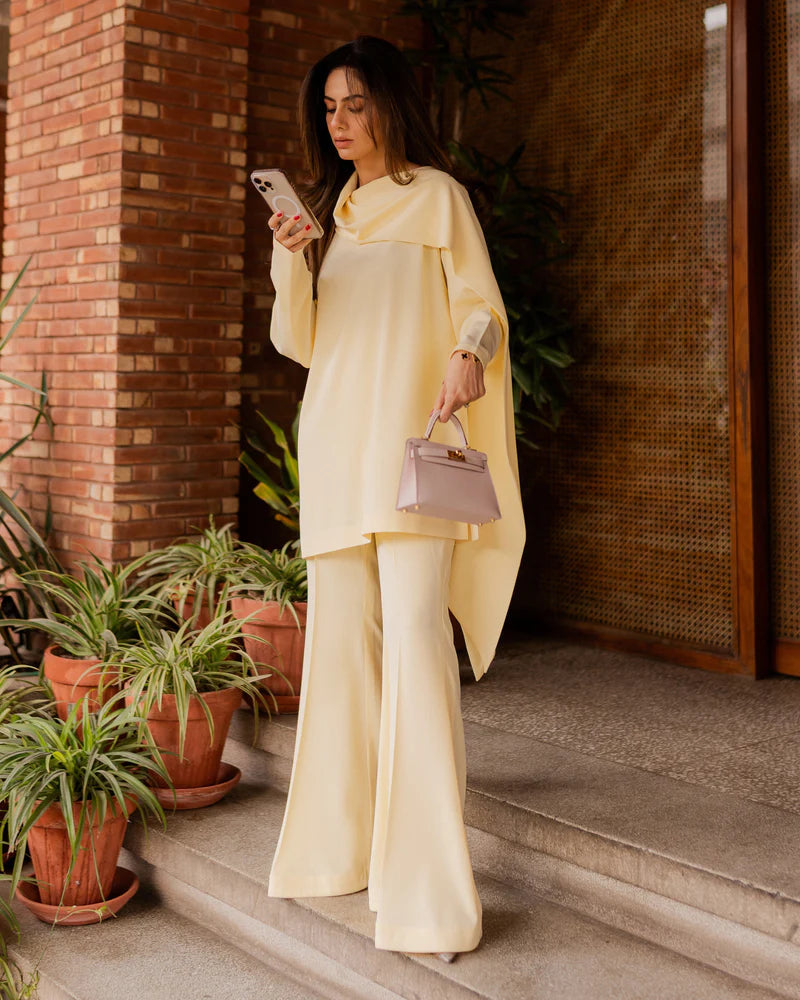Butter Yellow Drape Set | LIRA