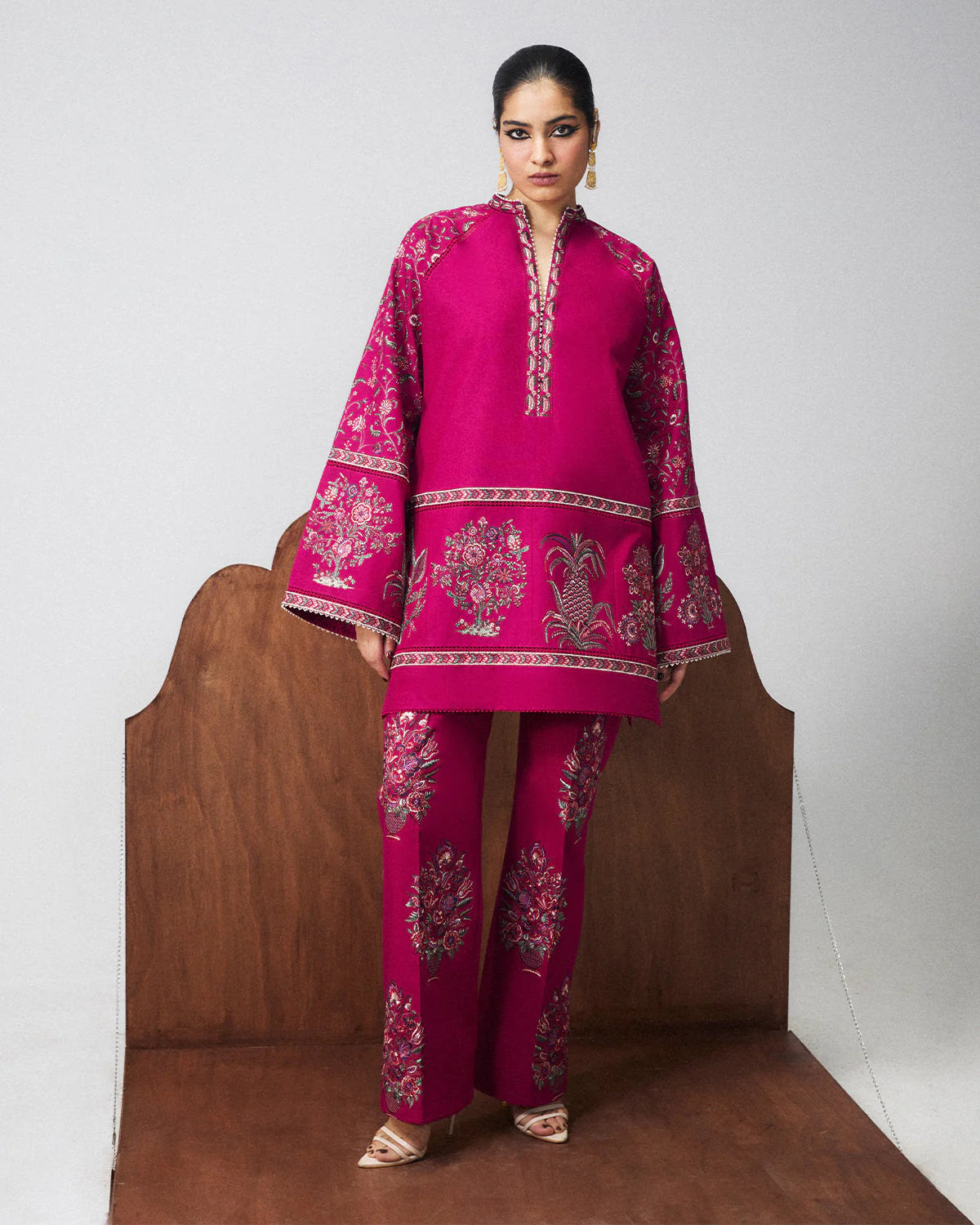 DELDAR SCARF | Khaddar Pret '26 | Jugnu Women