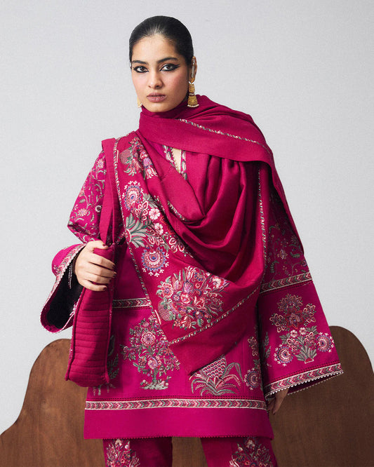 DELDAR SCARF | Khaddar Pret '26 | Jugnu Women