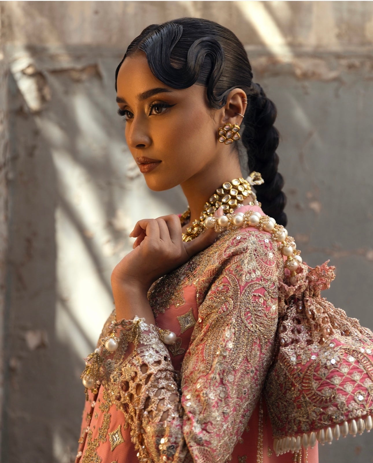 Sana Safinaz Nura Festive '25 Vol 3 - Raw Silk 3 Piece Suit